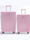 Olia Home Reise Koffer Hart Rosa Set 2 Stück