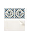 Vinyl Tiles Kitchen Motif Bird Flower Pattern 6x60x30 Cm