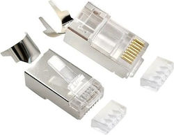Gembird Конектор RJ-45 100 бр Златист LC-PTF7-01/100