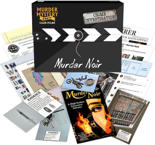 Επιτραπέζιο Παιχνίδι Murder Mystery Party Cf - Murder Noir (EN) University Games