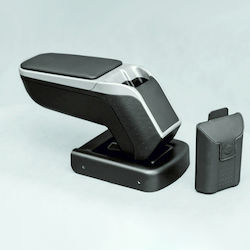 Rati Armster Car Armrest Leather Compatible With Volkswagen Golf V 2003-2010 In Black Colour Rati Armster Car Armrest Leather Compatible With Volkswagen Golf V 2003-2010 In Black Colour