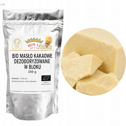 Bio Αποσμημένο Kakaobutter Block 250 G Royal Brand