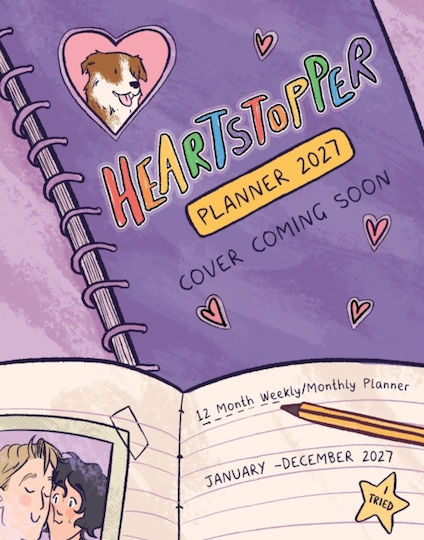 Heartstopper 2027 Planner - Hachette Children's Group - Spiral Bound