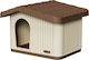 Glee Apollo Medium Hundehütte Beige