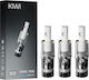 Kiwi Piese de schimb Pods 3 buc 2ml cu Impedanță 1.2ohm