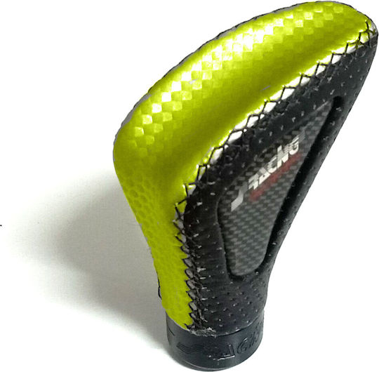 Simoni Racing Auto Schaltknopf Poseidon Leder Gelb