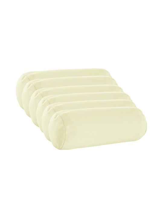 vidaXL Dekorativer Kissenbezug Heerlen Creme 40...