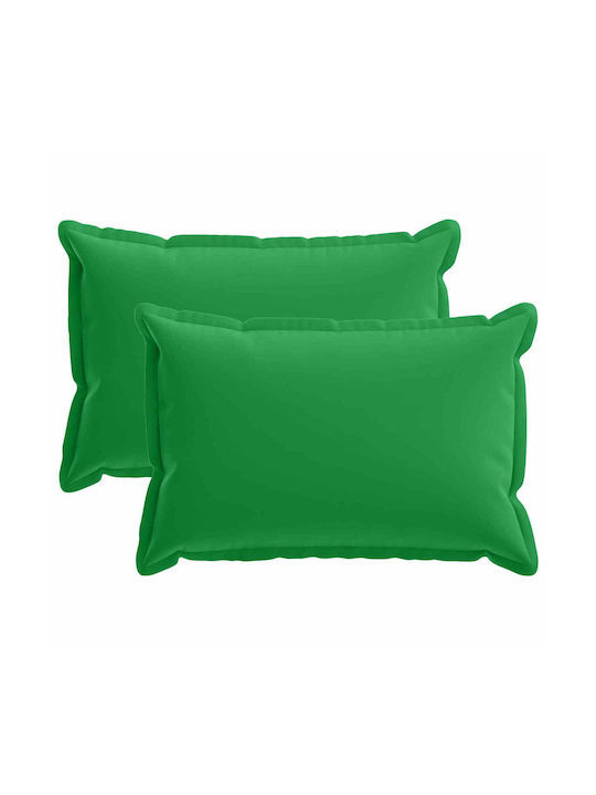 vidaXL Față De Pernă Houten Verde 50x30cm