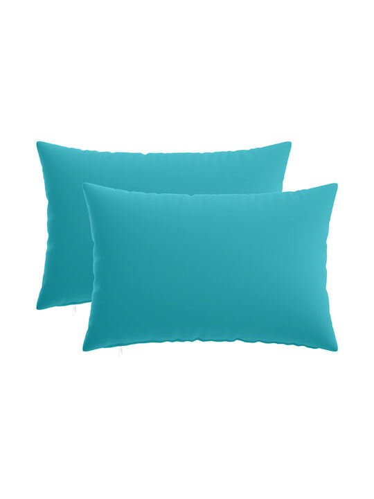 vidaXL Decorative Pillow Case Heerlen Turquoise 50x30cm