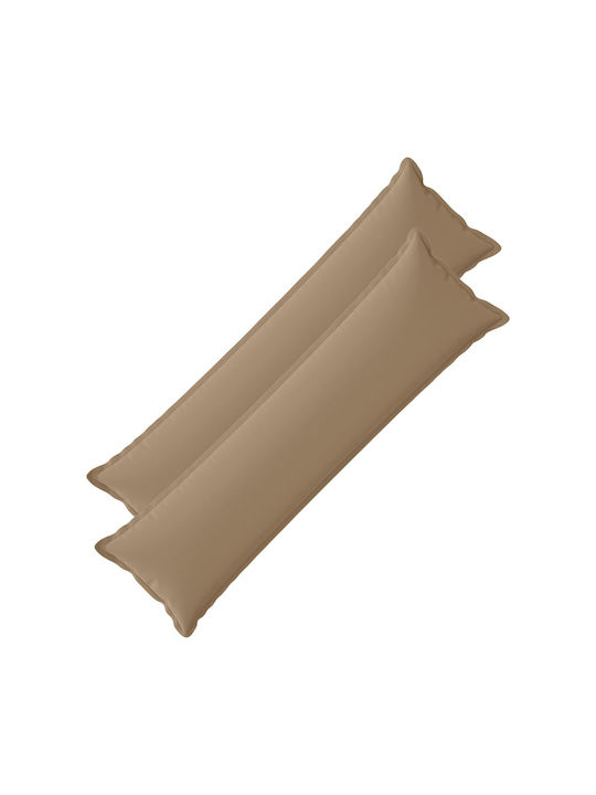 vidaXL Διακοσμητική Μαξιλαροθήκη Houten Taupe 4...