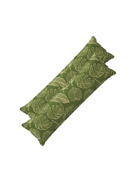 vidaXL Dekorativer Kissenbezug Houten Blatt 40x...