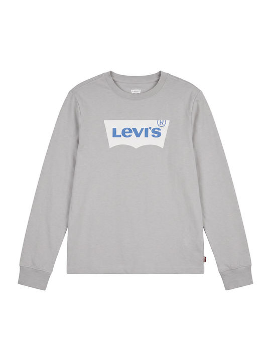 Levi's Kinderoberteil Langärmelig Grau Batwing