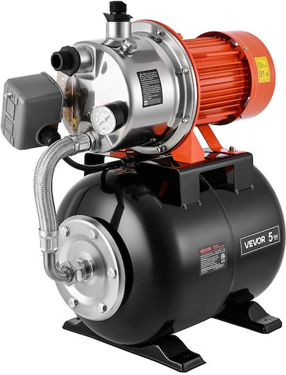 Vevor Electric Surface Pump 1.6hp Single-Phase