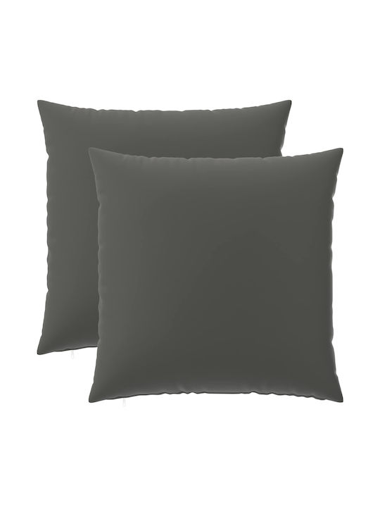 vidaXL Față De Pernă Heerlen Antracit 60x60 Cm