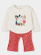Boboli Set Baby-Strampler Weiß
