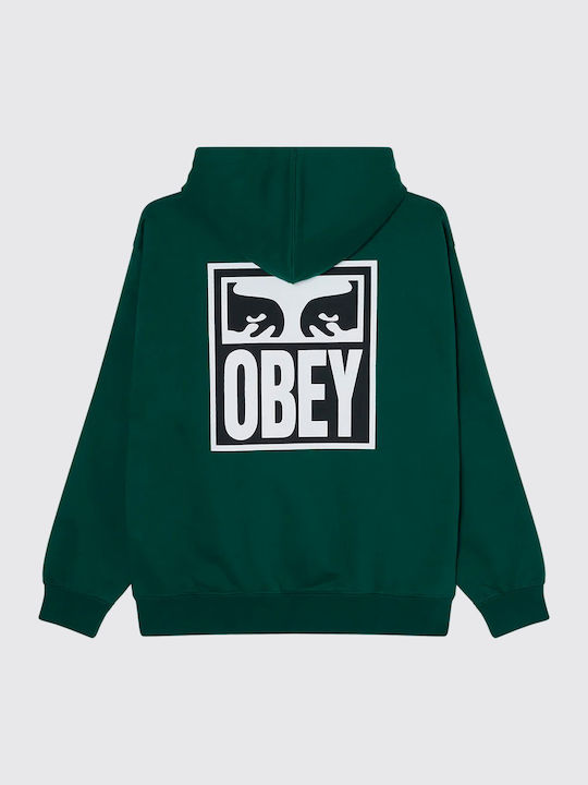 Obey Hooded Sweatshirt Green
