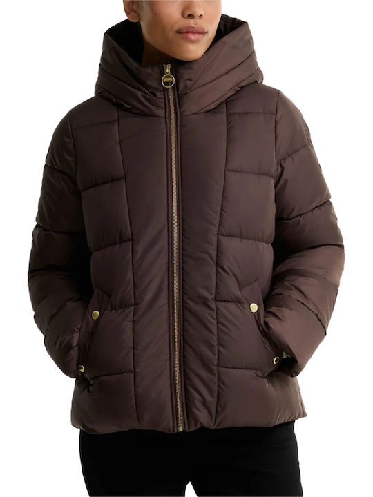 Γυναικείο Puffer Μπουφάν για Χειμώνα Truffle