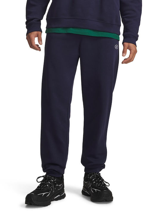 Under Armour Ua Rival Sweatpants with Elastic Blue