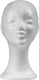 Decorative Women's White Head 33x55cm 272.040.0010.02