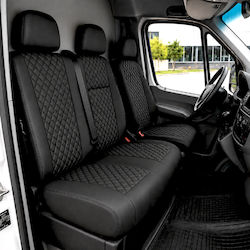 Car Seat Covers 3 Seats Black Leatherette Compatible Mercedes-benz Sprinter W906 8 Pieces Car Seat Covers 3 Seats Black Leatherette Compatible Mercedes-benz Sprinter W906 8 Pieces