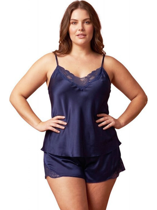 Jumelles Καλοκαιρινό Babydoll Μπλε