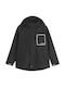 Kids Casual Short Black Jacket