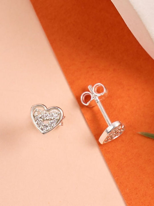 Elika Silver Silber Ohrringe Grau