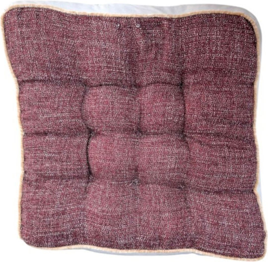 Gartenstuhlkissen Rot 40x40cm