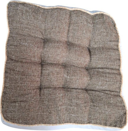 Μαξιλάρι Καρέκλας Κήπου Brown 40x40εκ.