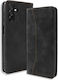 Bodycell Book Δερματίνης / Δερμάτινο Μαύρο (Galaxy A27)