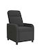 Dunkel Sessel Relax Dunkel Grau 66x95x100cm