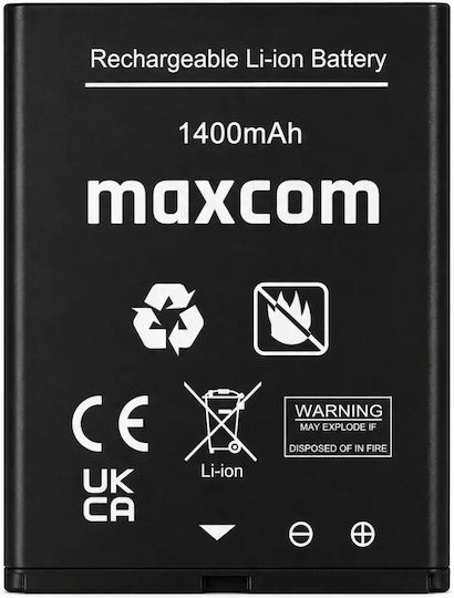 MaxCom Батерия за Смяна 1400mAh за Mm827/mm827 L