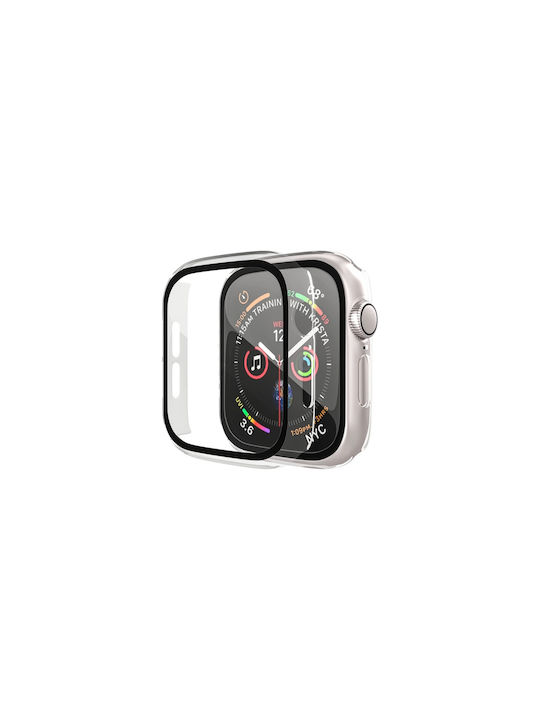 Plastic Case in Transparent colour for Apple Watch 41mm