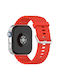 Huawei Watch Fit4 Pro Fit4 Fit3 Xdfind Silver Buckle Monochrome Watch Strap Silicone Red