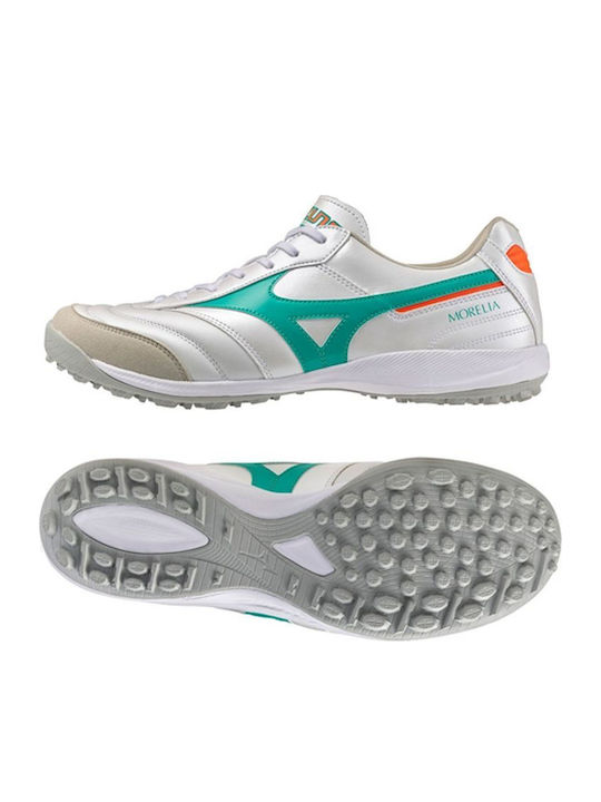 Mizuno Morelia Sala Elite TF Ποδοσφαιρικά Παπούτσια με Σχάρα Λευκά