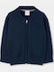 Kinder-Strickjacke Dunkelblau