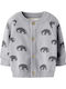 Kids Cotton Cardigan Sleet