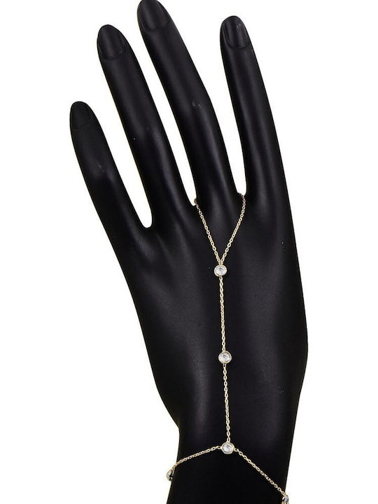 Heliophilia Silver Дамска Гривна Верига от Златно Сребро 17см