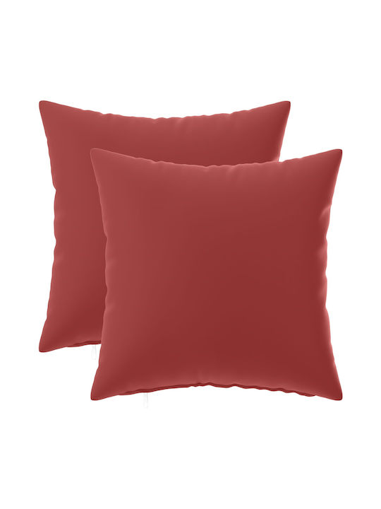 vidaXL Decorative Pillow Case Heerlen Red 40x40cm