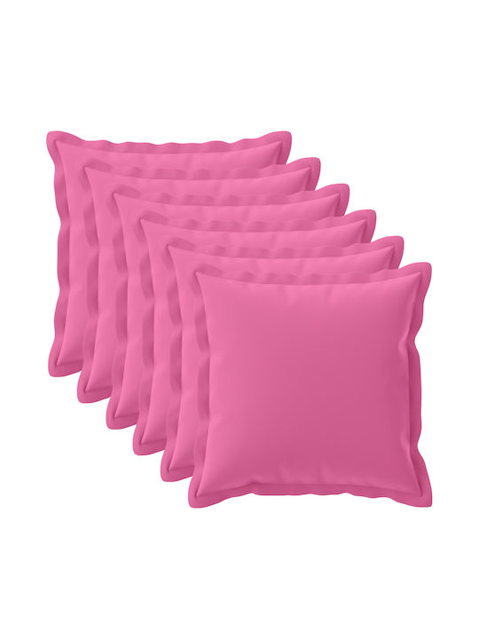vidaXL Decorative Pillow Case Houten Pink 80x80cm