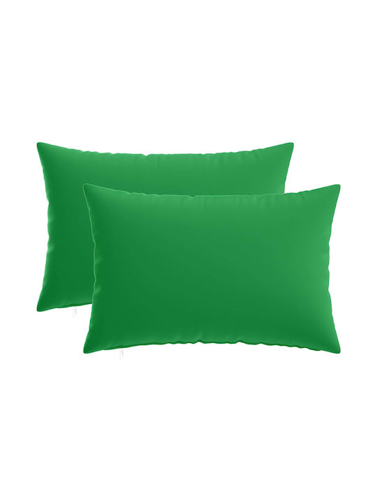 vidaXL Față De Pernă Heerlen Verde 60x40cm