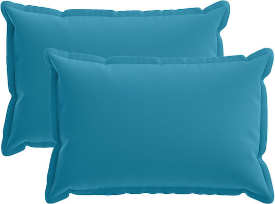 vidaXL Față De Pernă Houten Albastru Deschis 60x40cm