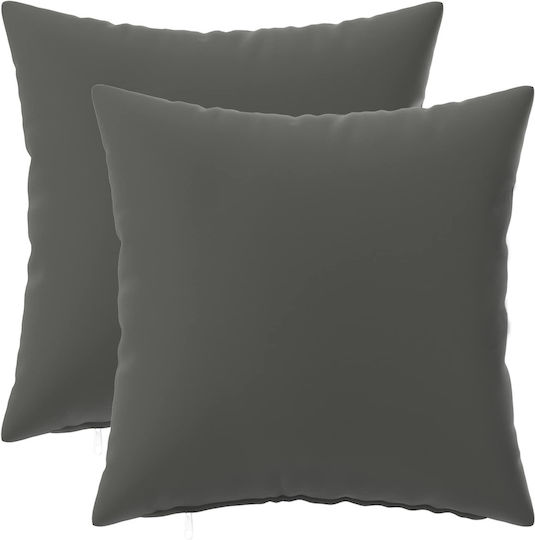 vidaXL Decorative Pillow Case Heerlen Anthracite 30x30cm