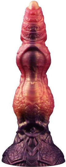 Power Monsters Savage Beastlord Tricolor Fantasy Dildo With Suction Cup Purple