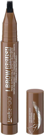 Bellaoggi I Brow Wasserdicht Stift für Augenbrauen in Braune Farbe 4ml