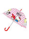 Hello Kitty Kinderregenschirm Gebogener Handgriff Mehrfarbig mit Durchmesser 45cm