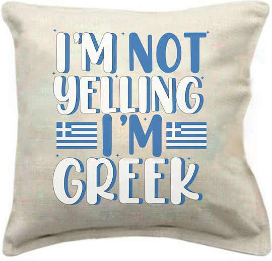 Photoretous Възглавница за диван Greece 40x40см