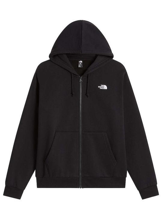 Einfache Dome Sweatshirt mit Kapuze Schwarz