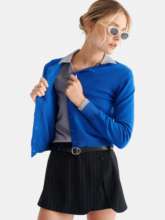 attrattivo Women's Knitted Cardigan with Button...