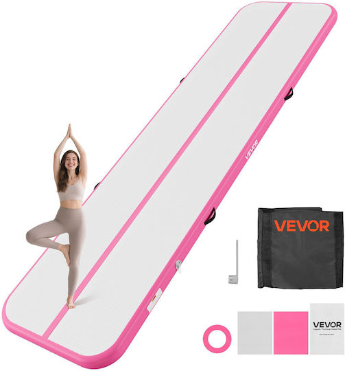 Vevor Στρώμα Ενόργανης Γυμναστικής Ροζ (400x100cm)